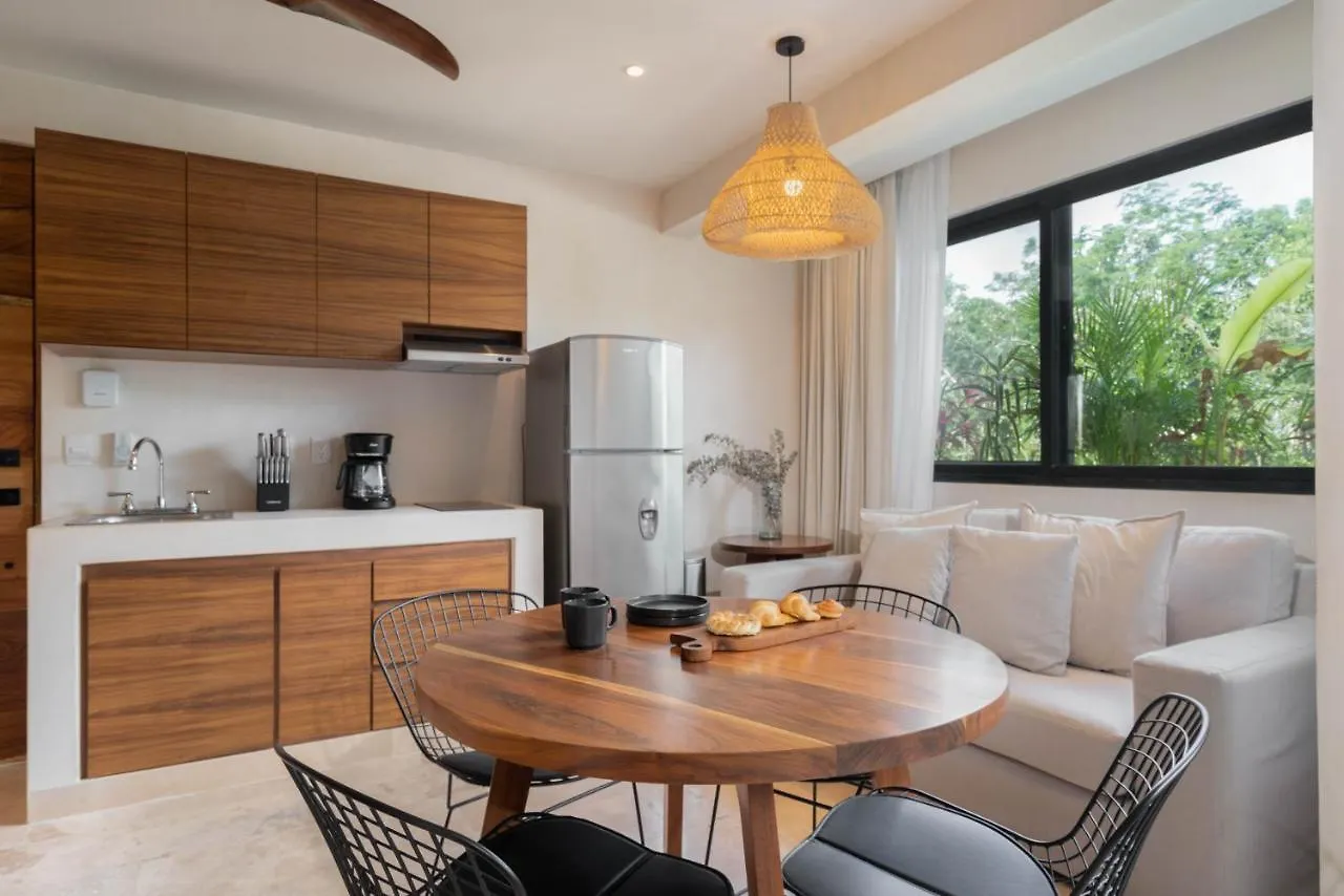 Lägenhet Yaxte Maya 2Br Penthouse & Rooftop Pool, Aldea Zama