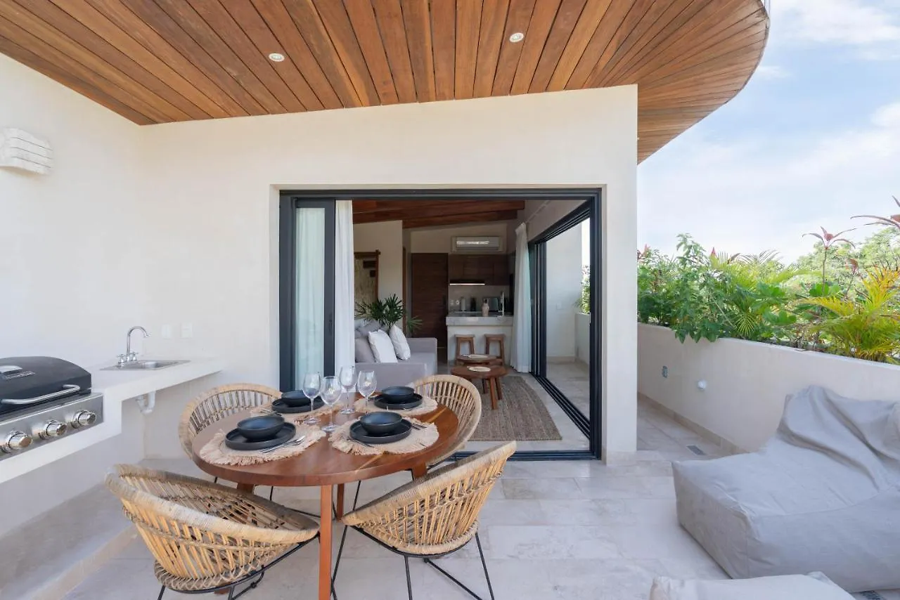 Lägenhet Yaxte Maya 2Br Penthouse & Rooftop Pool, Aldea Zama